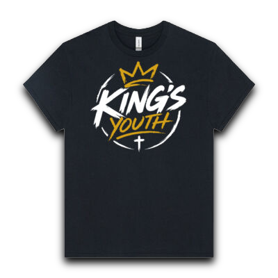 King’s Youth black t-shirt