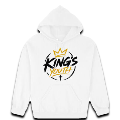King’s Youth white hoodie